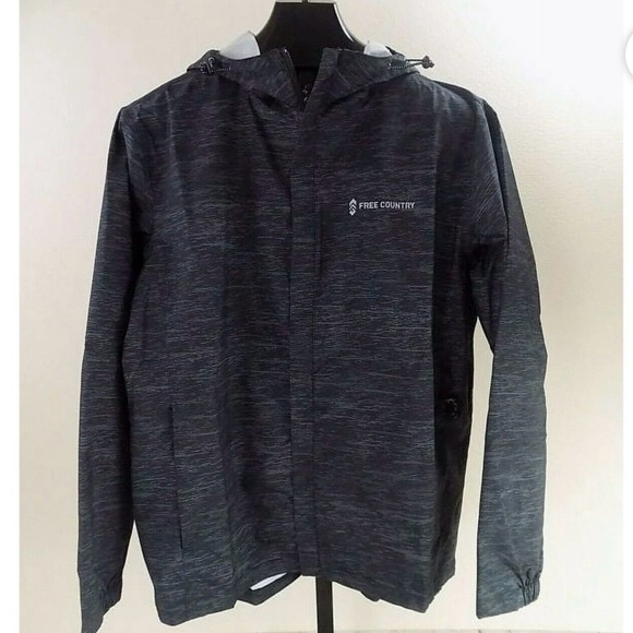 Free Country Other - NWOT Free Country Hydro Lite Waterproof Rain Jacket Men's Size M